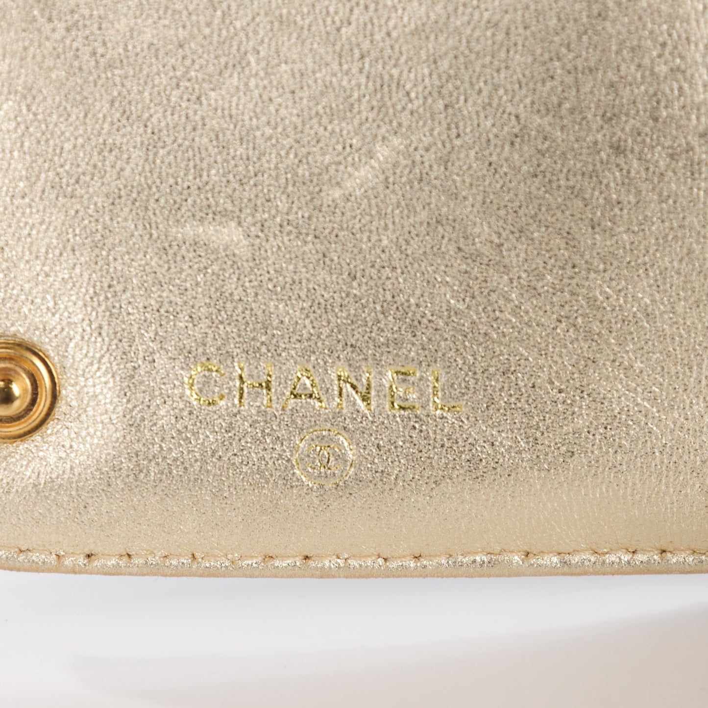 Denim CC Zip Around Wallet