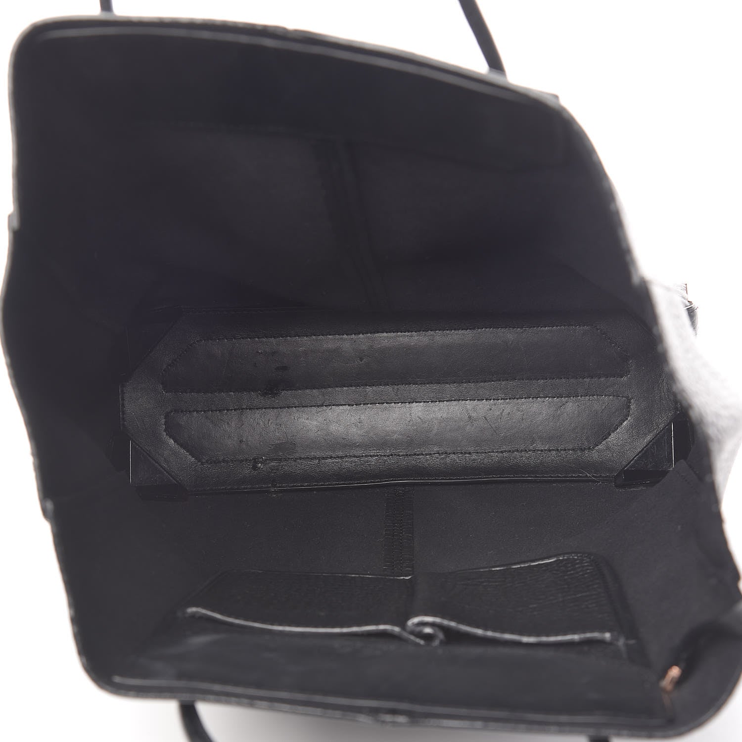 Alexander Wang Pebbled Calfskin Large Prisma Skeletal Tote Black Rose Gold Hardware 6 of 25