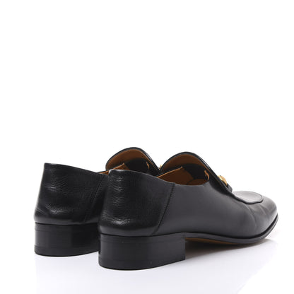 Gucci Goatskin Mens Horsebit Loafers 8.5 Black 4 of 9