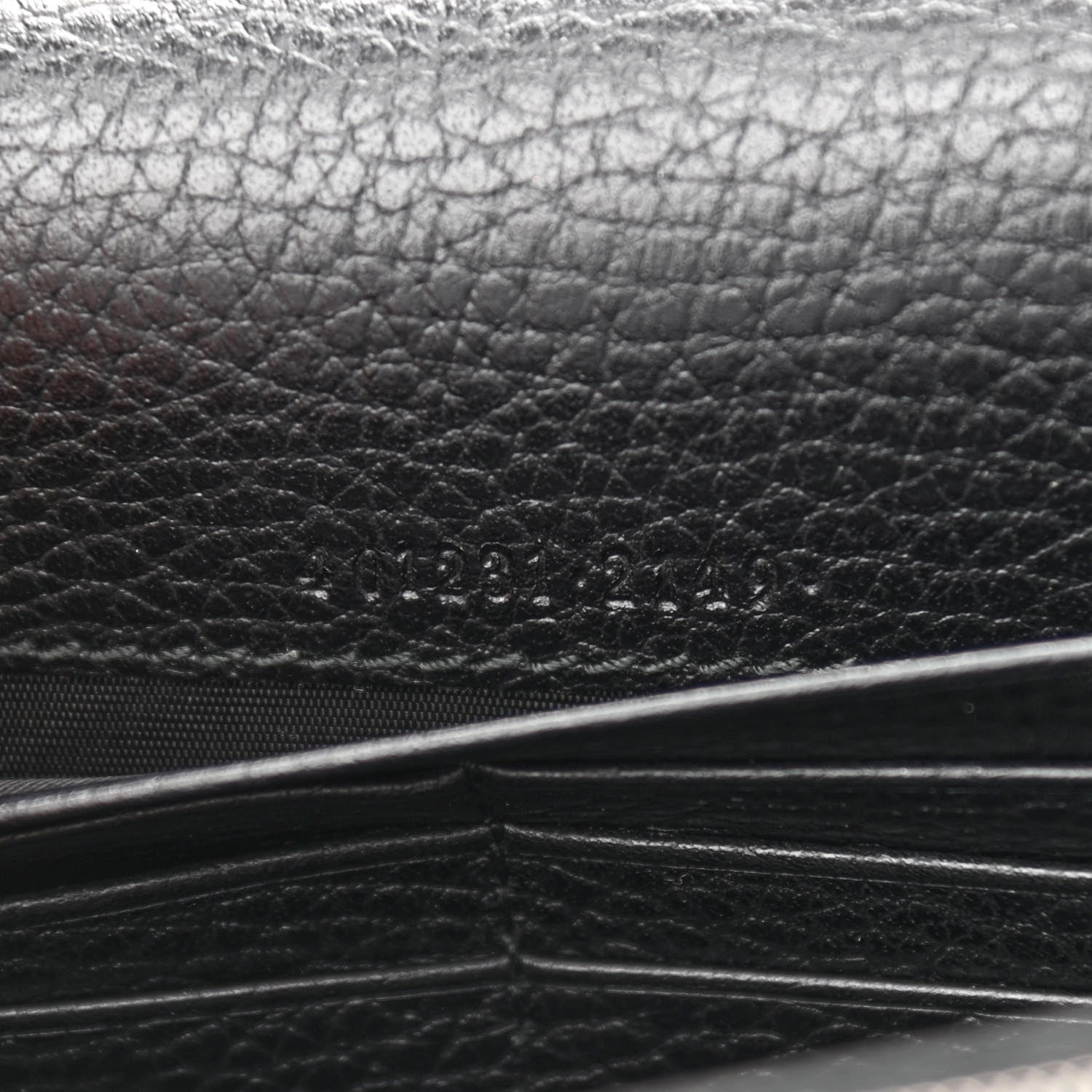 Gucci Calfskin Mini Dionysus Chain Wallet Black 6 of 11