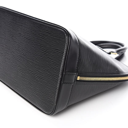 Louis Vuitton Epi Alma PM Black 10 of 11