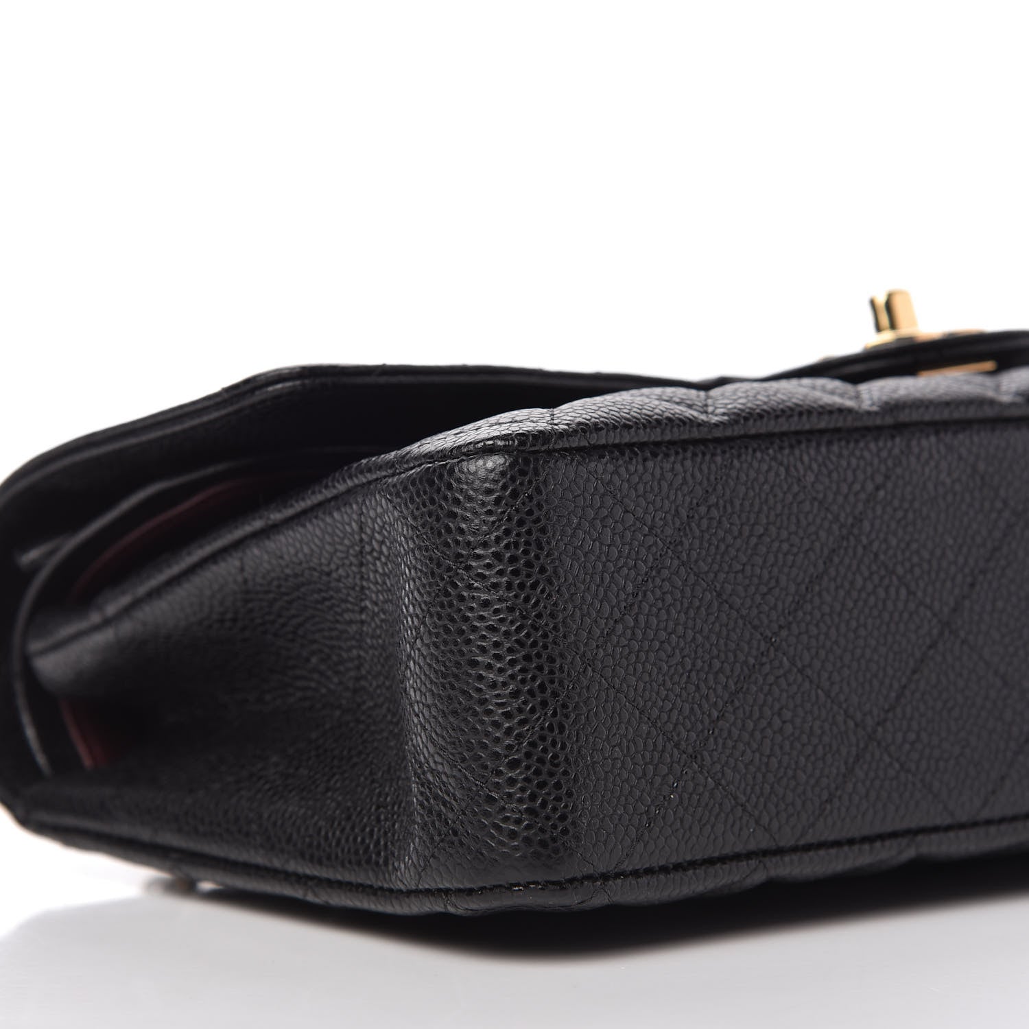 Chanel Caviar Quilted Medium Double Flap Black 6 of 10
