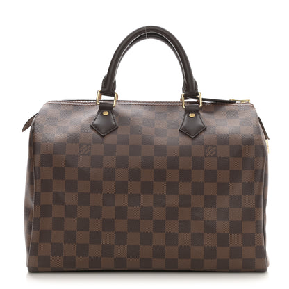 Louis Vuitton Damier Ebene Speedy 30 1 of 12