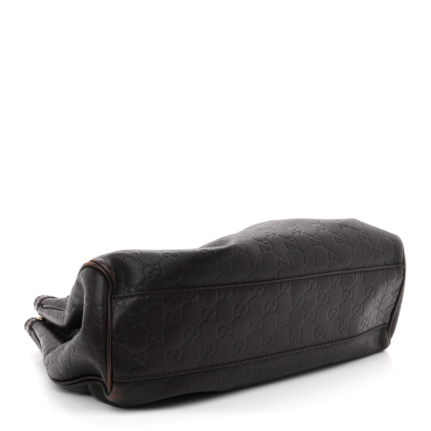 Gucci Guccissima Medium Sukey Tote  Chocolate 3 of 10