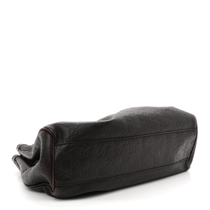 Gucci Guccissima Medium Sukey Tote  Chocolate 3 of 10