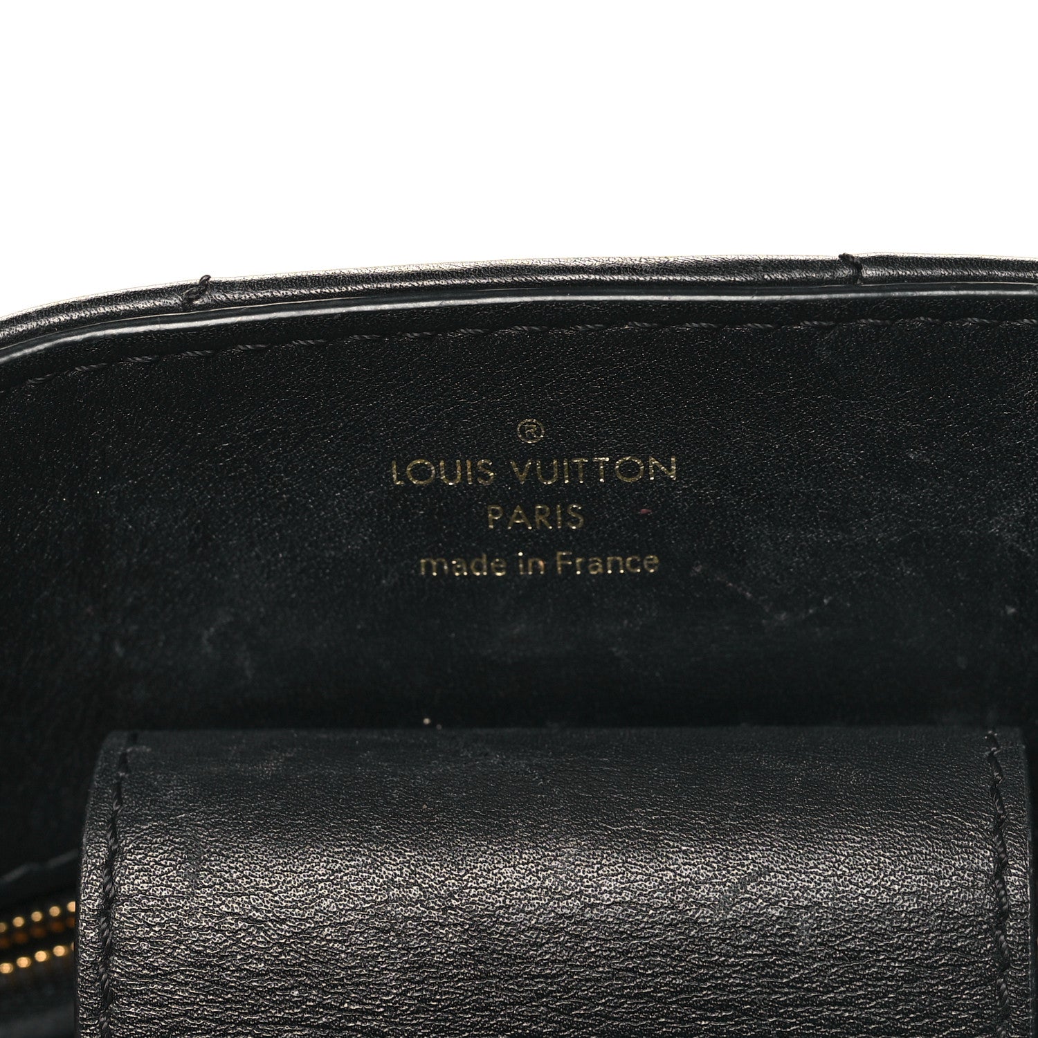 Louis Vuitton Calfskin New Wave Chain Tote Black 6 of 14