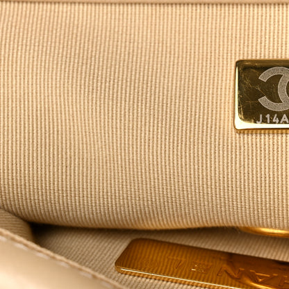 Chanel Lambskin Quilted Medium Chanel 19 Flap Beige 6 of 11