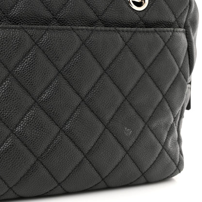 Chanel Caviar Quilted Travel Flap Tote Black 14 of 18