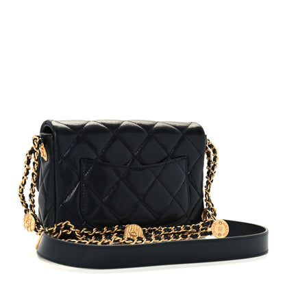 Chanel Caviar Quilted Small Twist Your Buttons Flap Black 2 of 11