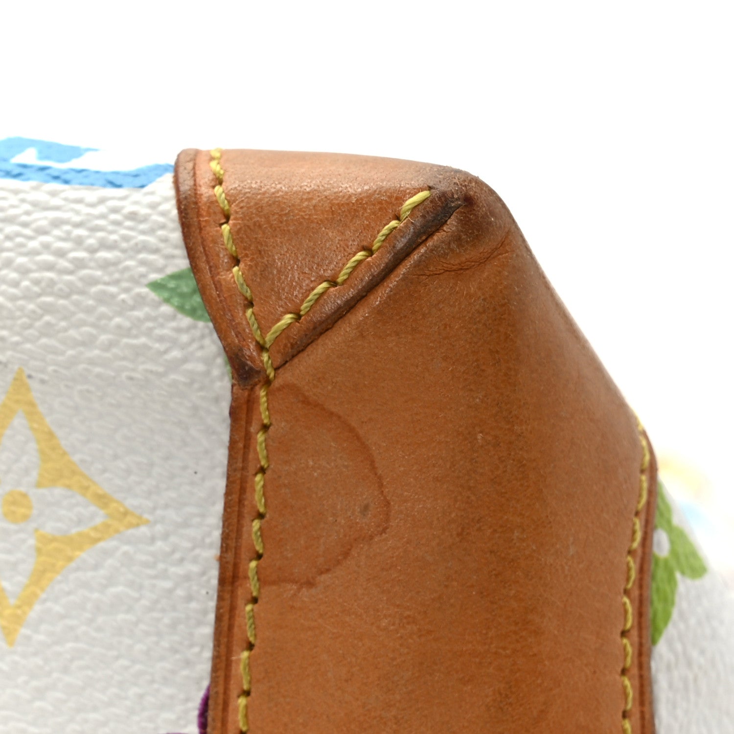 Louis Vuitton Monogram Multicolor Audra White 8 of 8