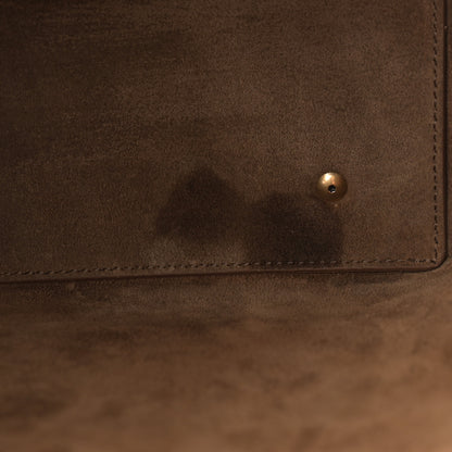 Saint Laurent Shiny Calfskin Le 37 Bucket Bag Dark Cork 12 of 15