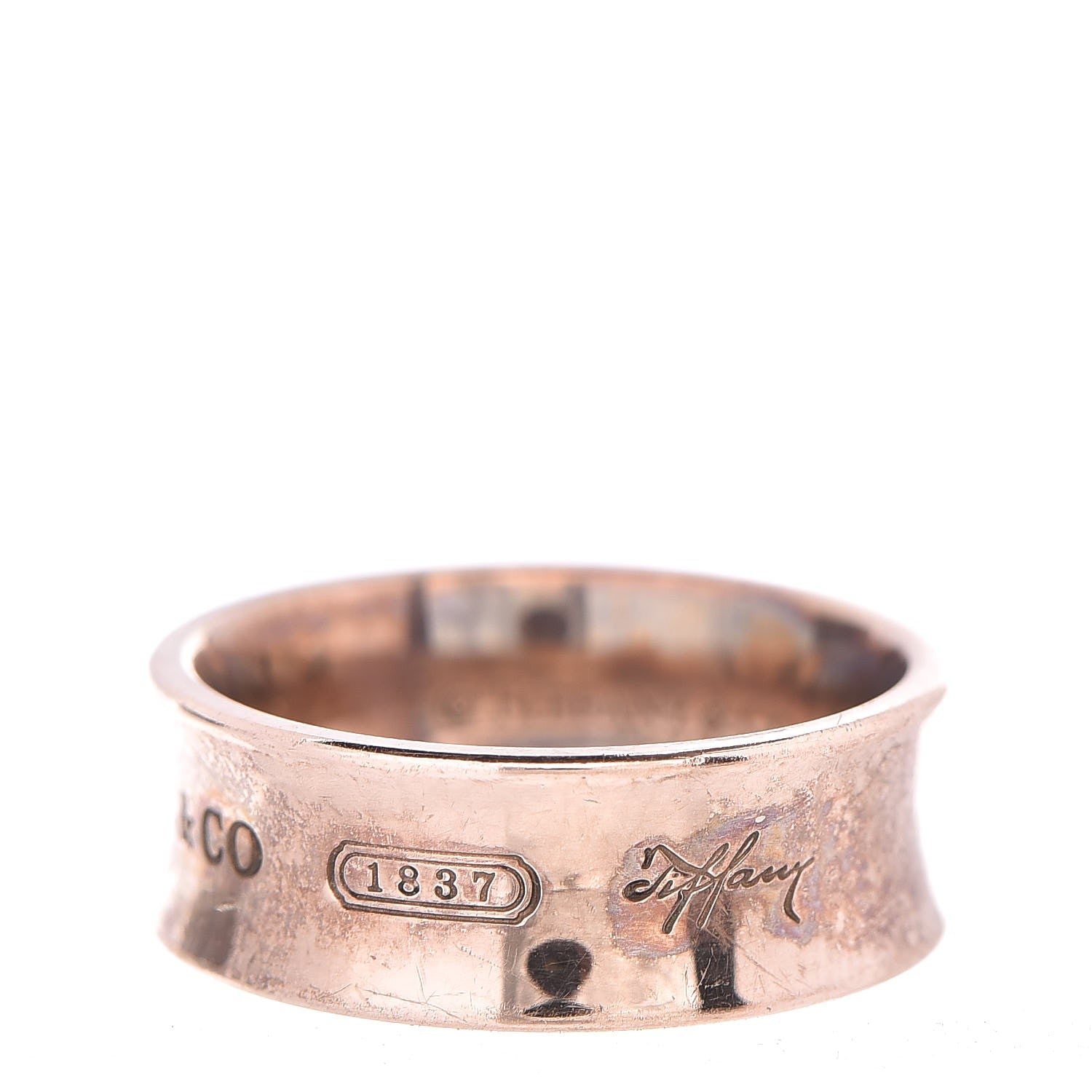 Tiffany Rubedo Metal 1837 Ring 52 6 3 of 4