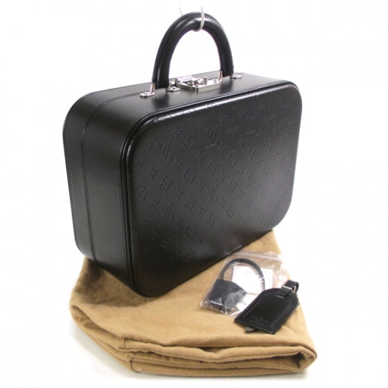 Monogram Glace Valisette MM Case Black