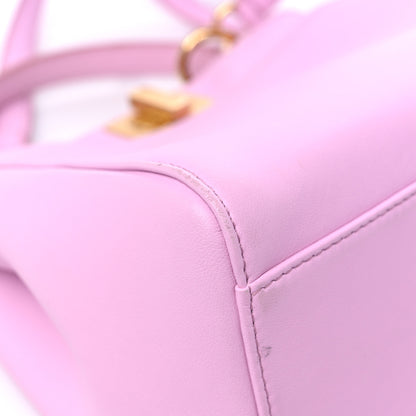 Fendi Nappa Stacked Bar Mini Peekaboo Iconic Satchel Lavanda 10 of 11
