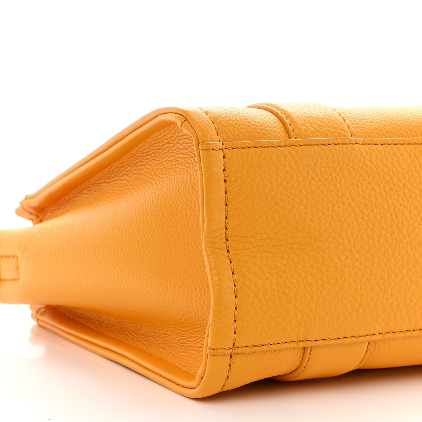 Grained Calfskin Small The Tote Bag Artisan Gold