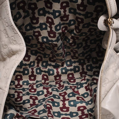 Gucci Guccissima Large Hysteria Tote Off White 5 of 7