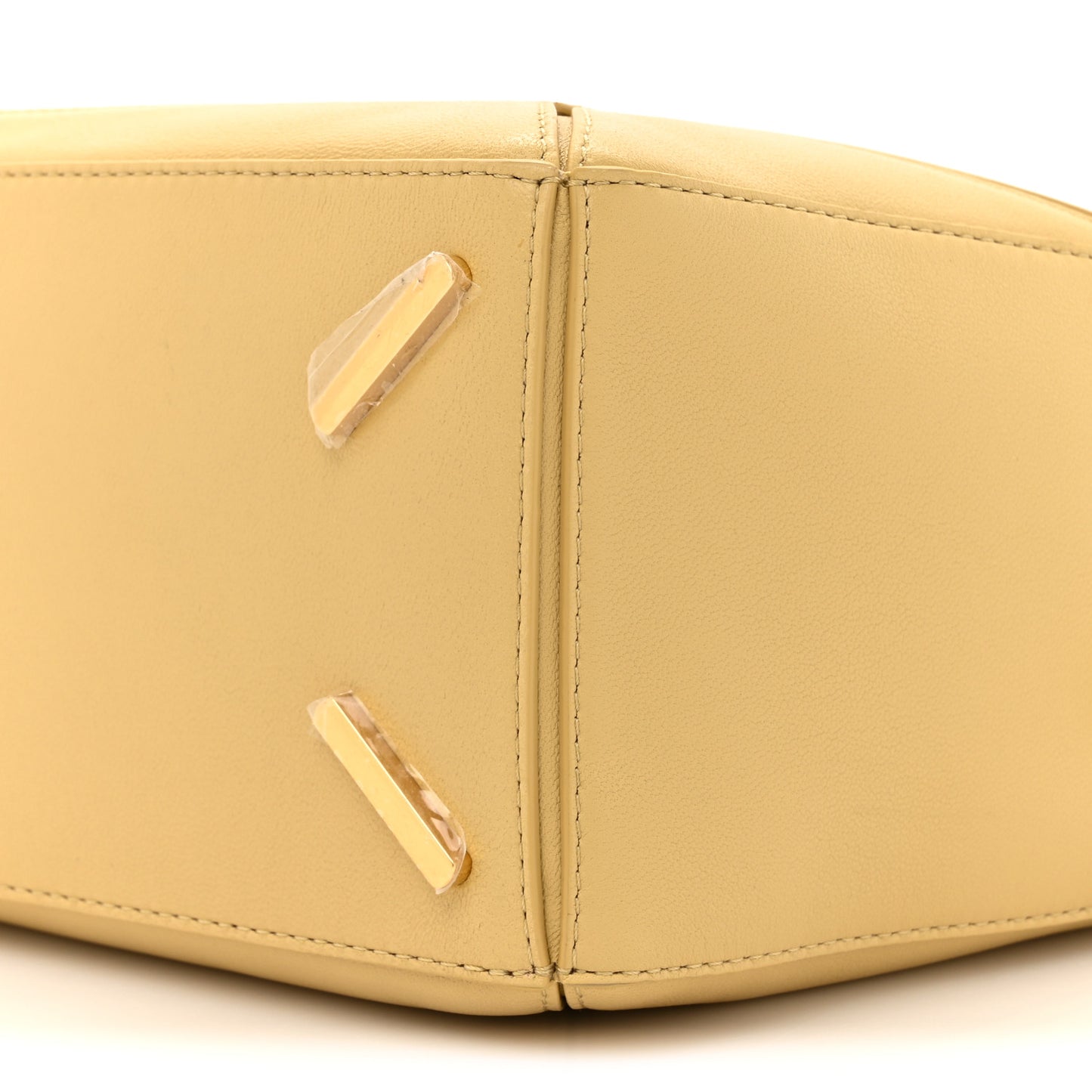 Calfskin Small Puzzle Bag Dark Butter