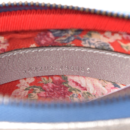 Gucci Laminated Nappa Trapuntata Zumi iPhone Case Rosso Marine Argento 7 of 10