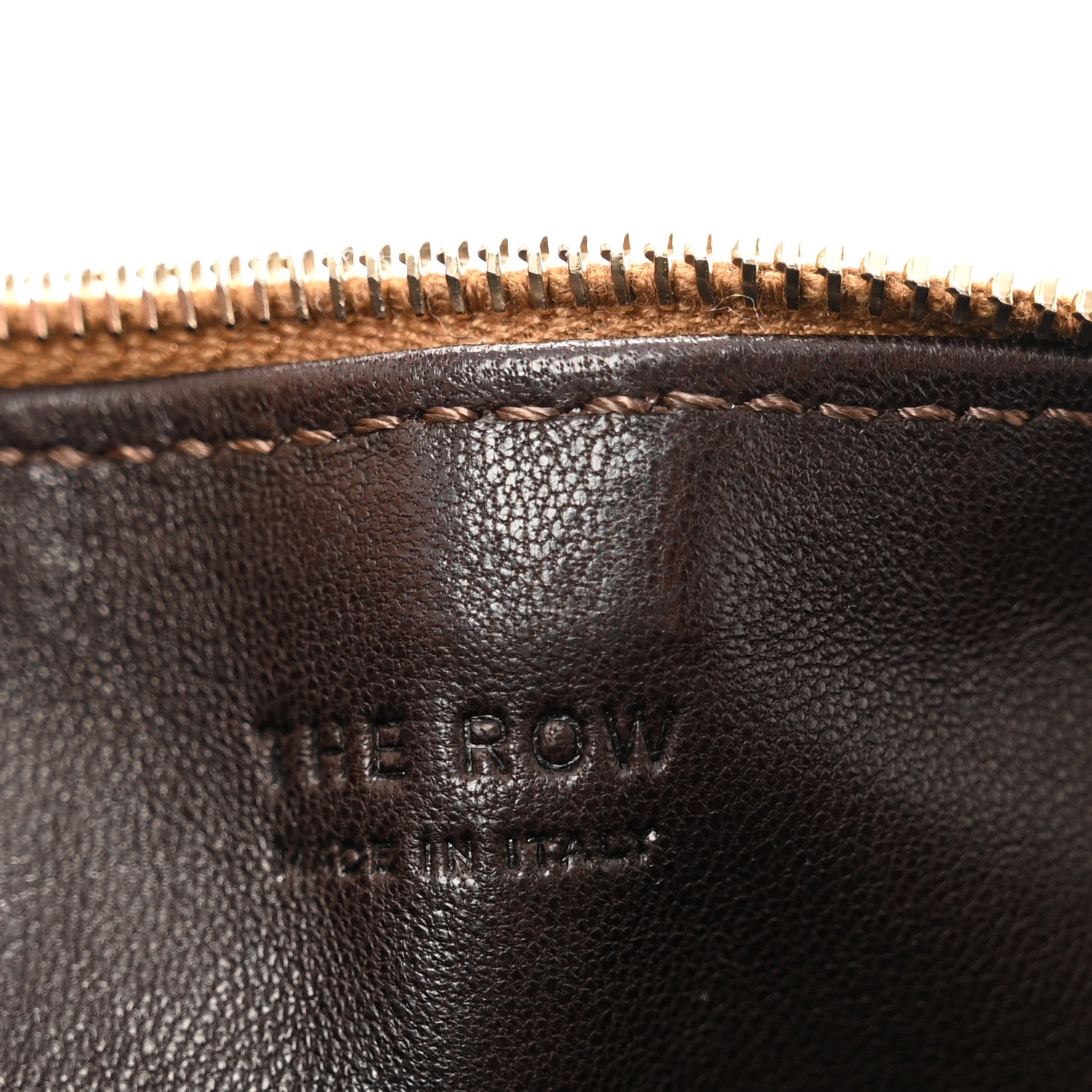 The Row Nubuck 90's Bag Tundra 6 of 9