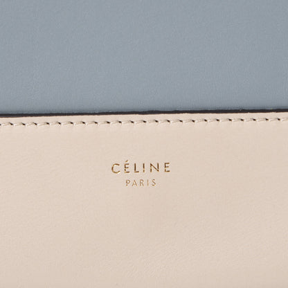 Celine Shiny Smooth Calfskin Medium Frame Shoulder Bag Grege Storm 6 of 10