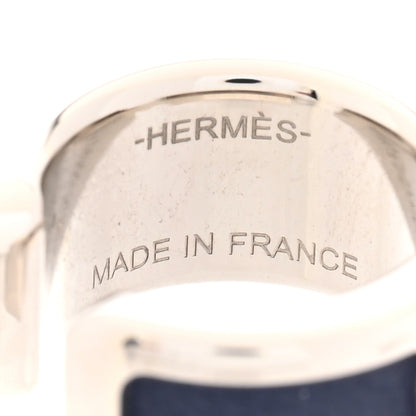 Hermes Chevre Chamkila Olympe Ear Cuff PM Bleu Saphir 3 of 4