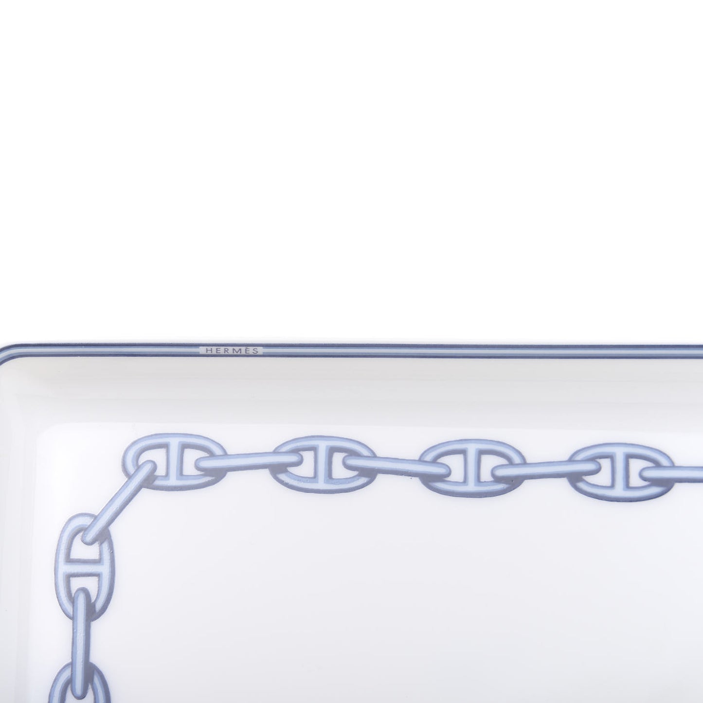 Porcelain Chaine d'Ancre Sushi Plate