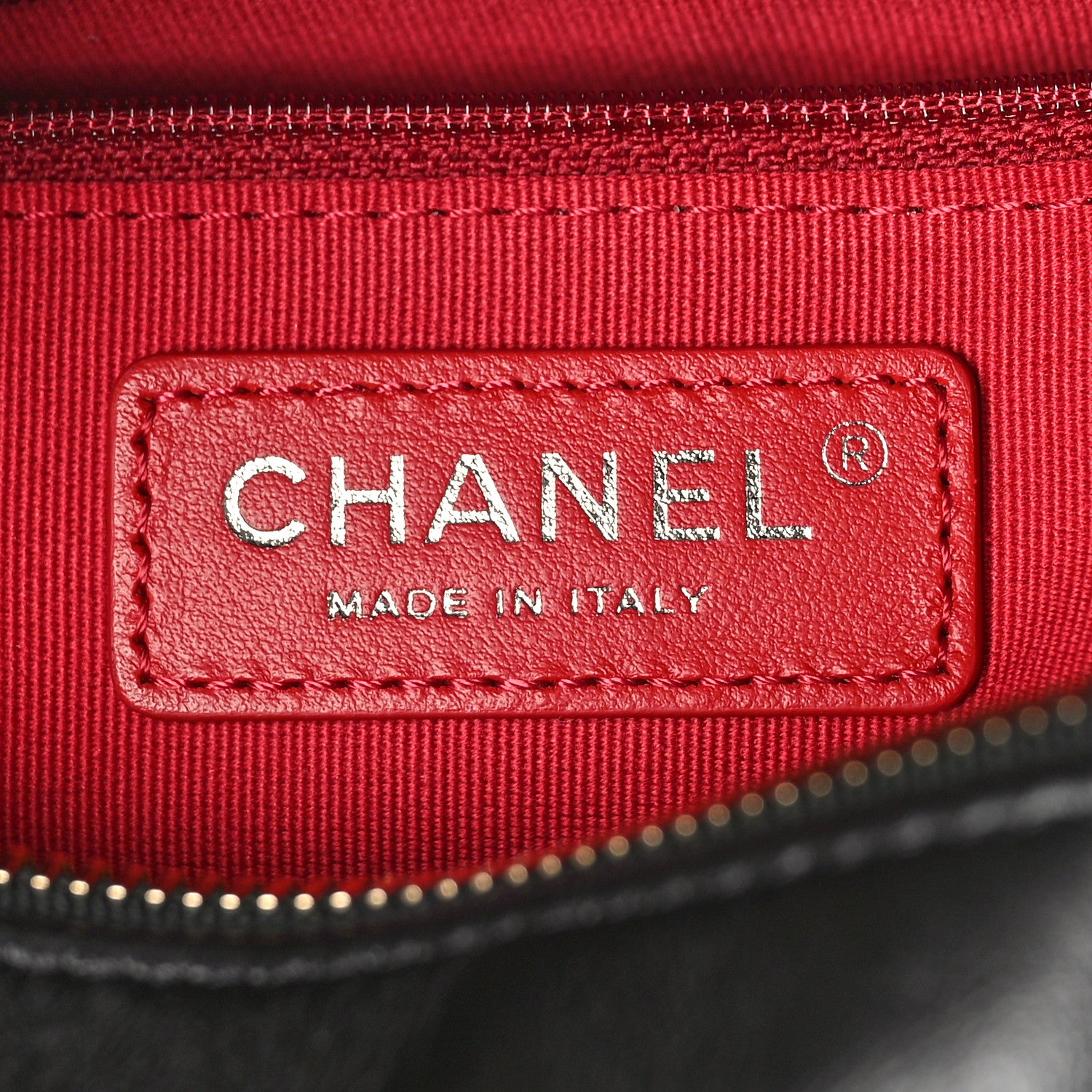 Chanel Aged Calfskin Quilted Small Gabrielle Hobo Black 6 of 9