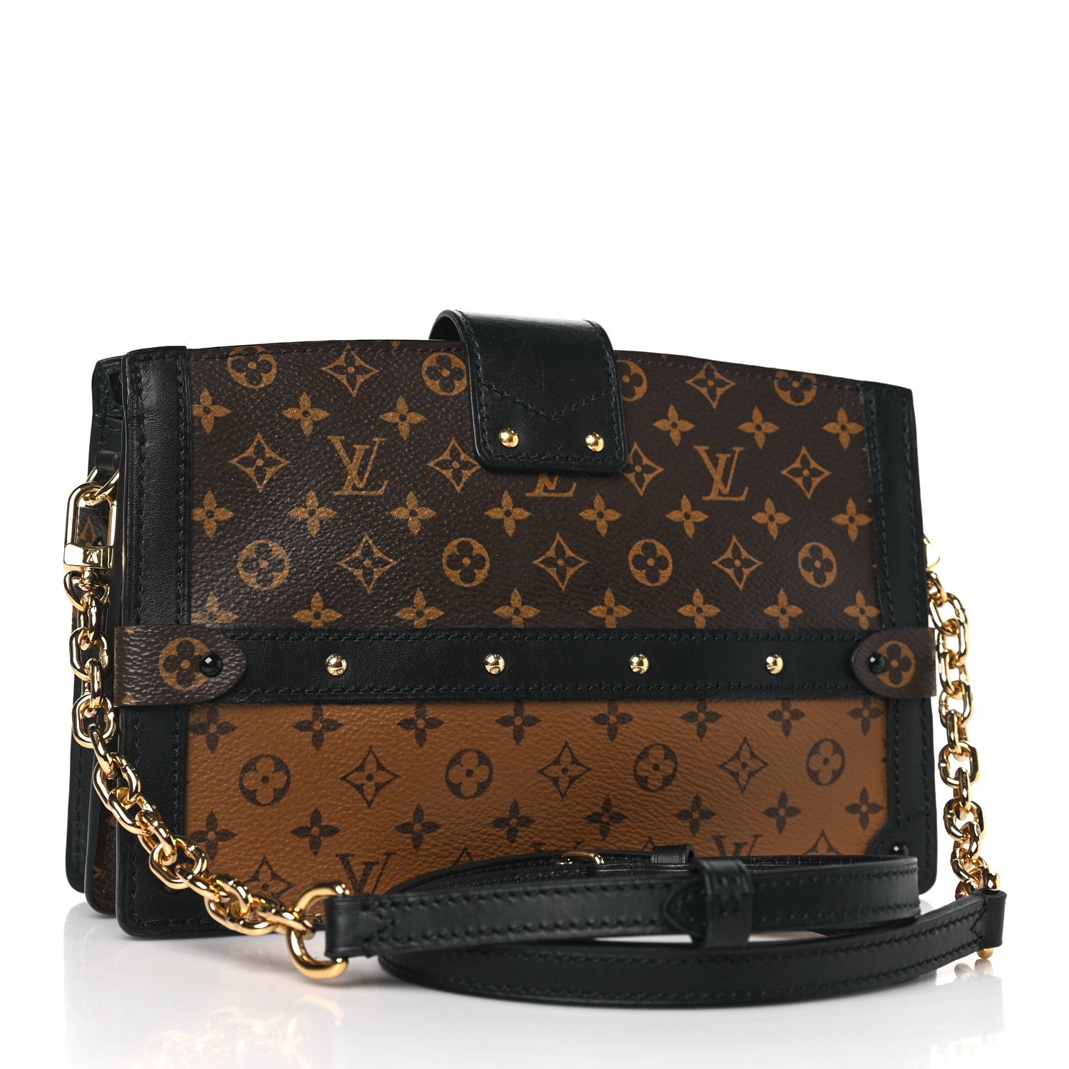 Louis Vuitton Reverse Monogram Trunk Clutch 3 of 9