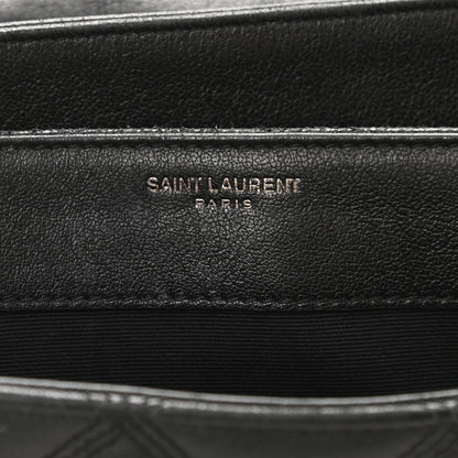 Saint Laurent Lambskin Quilted Small Becky Chain Bag Black 7 of 12