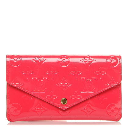 Louis Vuitton Vernis Jeanne Wallet Hot Pink 1 of 6