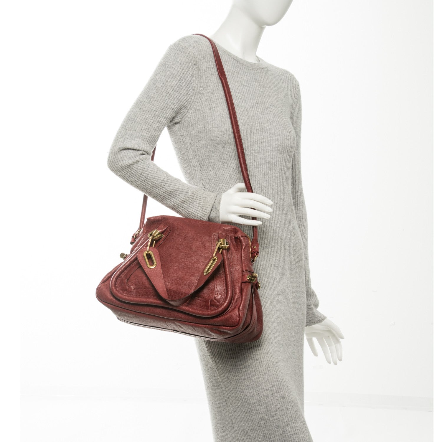 Chloe Calfskin Medium Paraty Brick 2 of 18