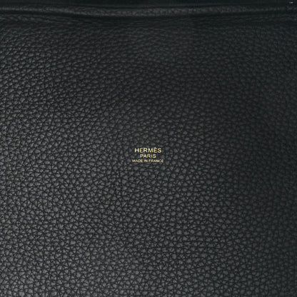 Hermes Taurillon Clemence Picotin Lock 22 MM Black 5 of 10