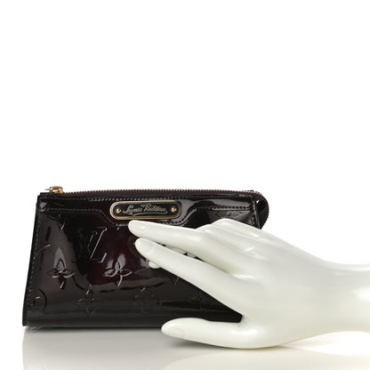 Louis Vuitton Vernis Trousse Cosmetic Pouch Amarante 2 of 9