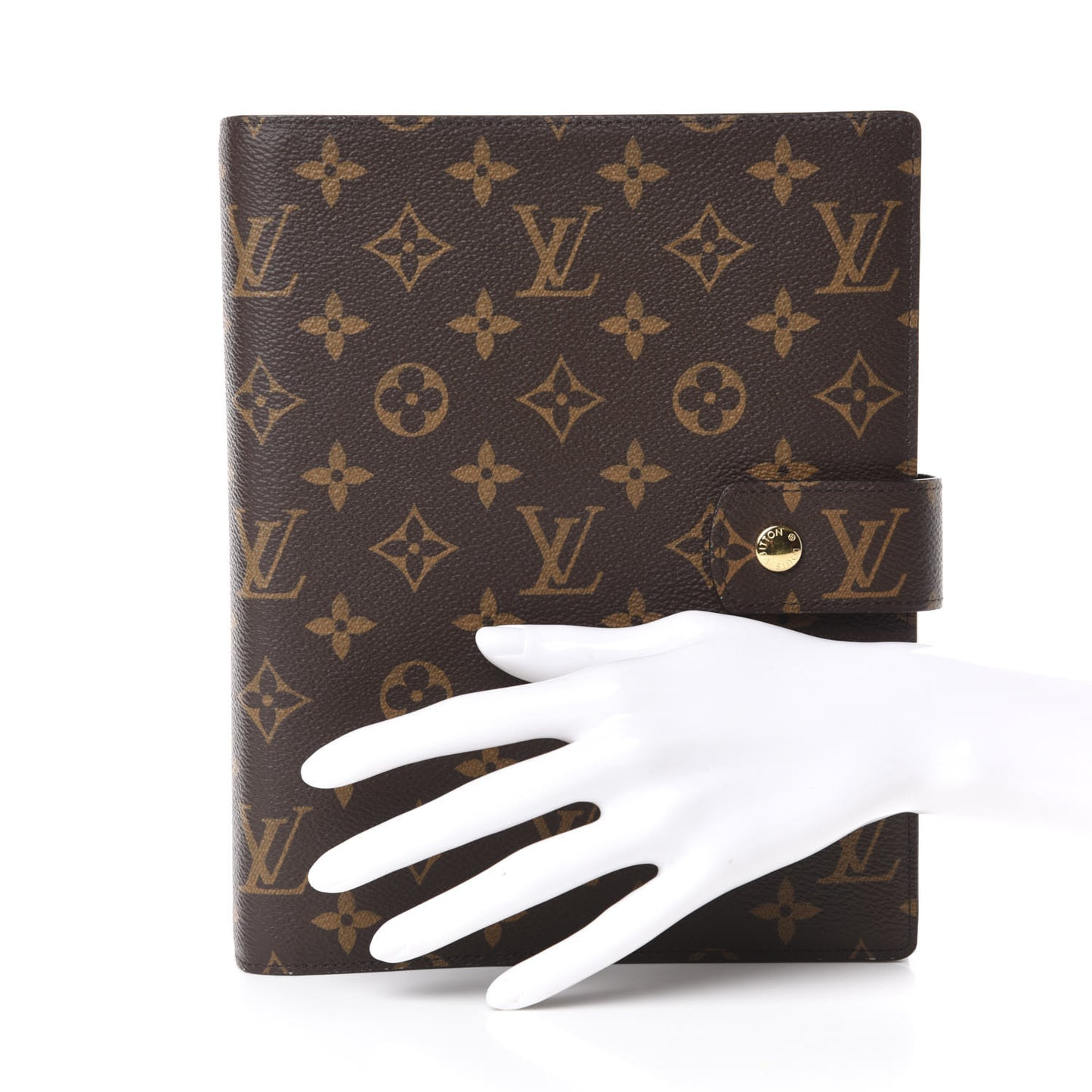 Monogram Large Ring Agenda Cover