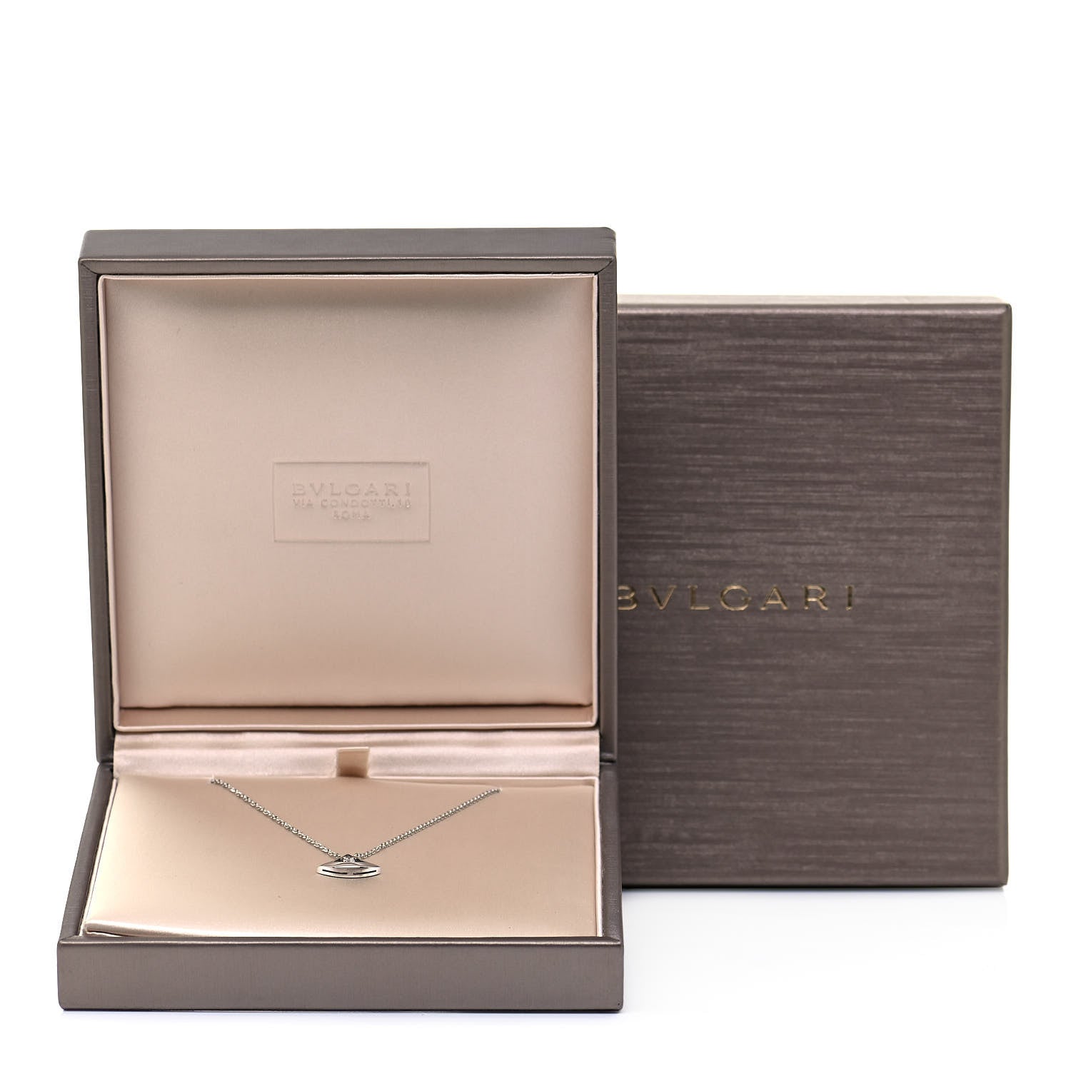 Bulgari 18K White Gold Diamond Divas' Dream Openwork Necklace 6 of 6