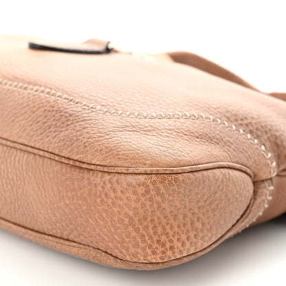Gucci Pebbled Calfskin Medium New Jackie Shoulder Bag Brown 9 of 9