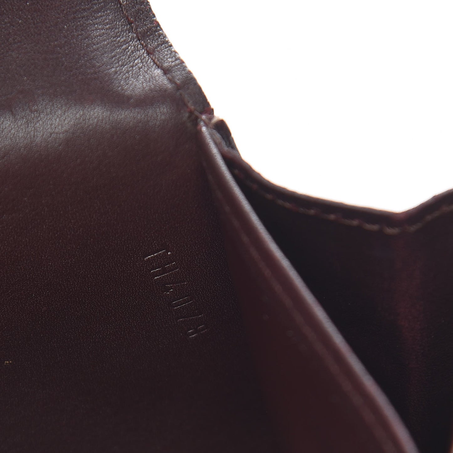 Vernis Sarah Wallet Amarante