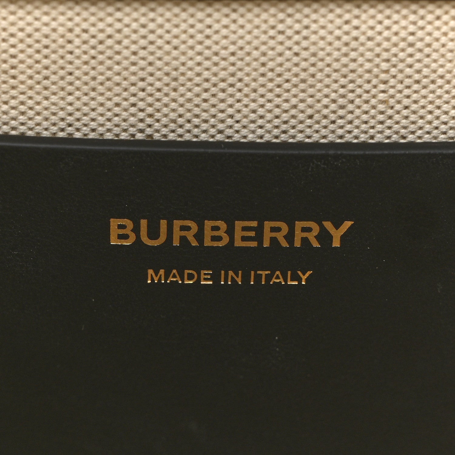 Burberry Calfskin Monogram Motif TB Medium Soft Tote Black 6 of 12