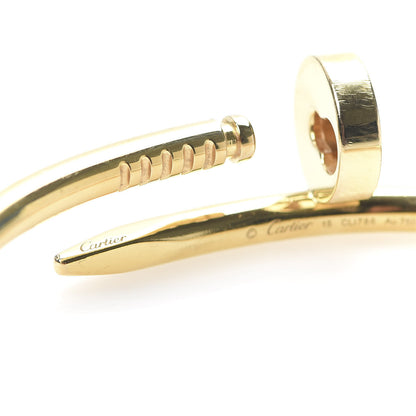 Cartier 18K Yellow Gold Juste Un Clou Bracelet 15 5 of 6
