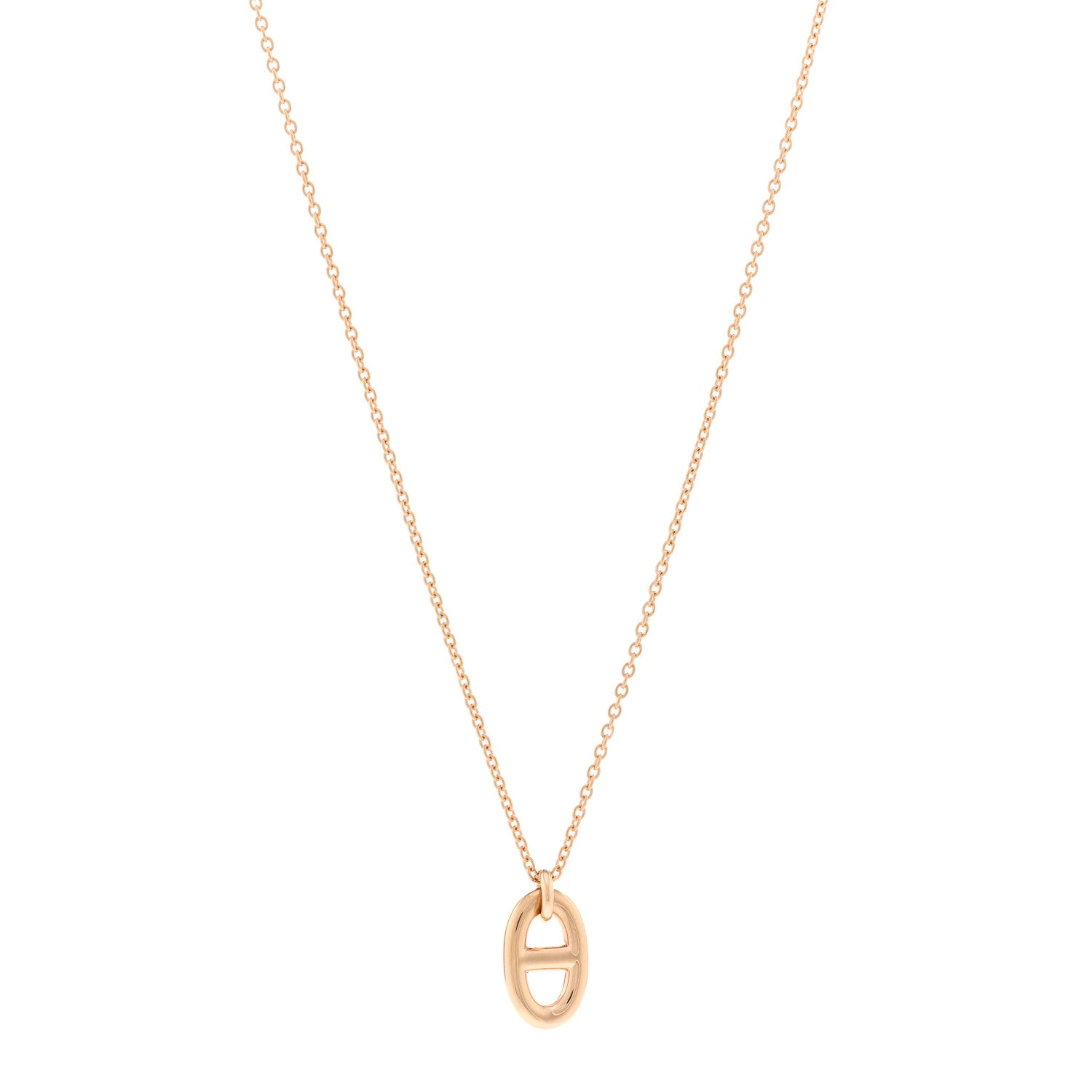 Hermes 18K Rose Gold PM Farandole Pendant Necklace 1 of 5