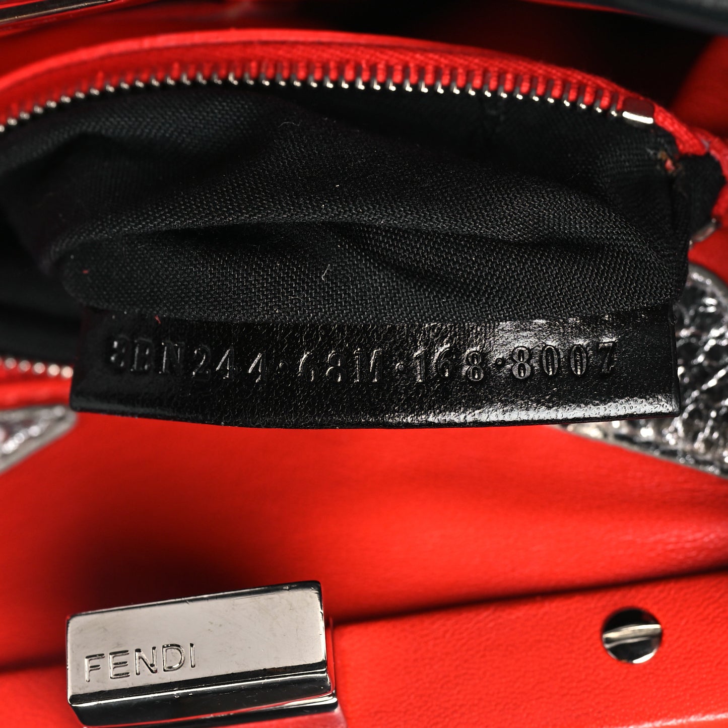 Nappa Karung Monster Eyes Mini Peekaboo Iconic Satchel Black Papavero