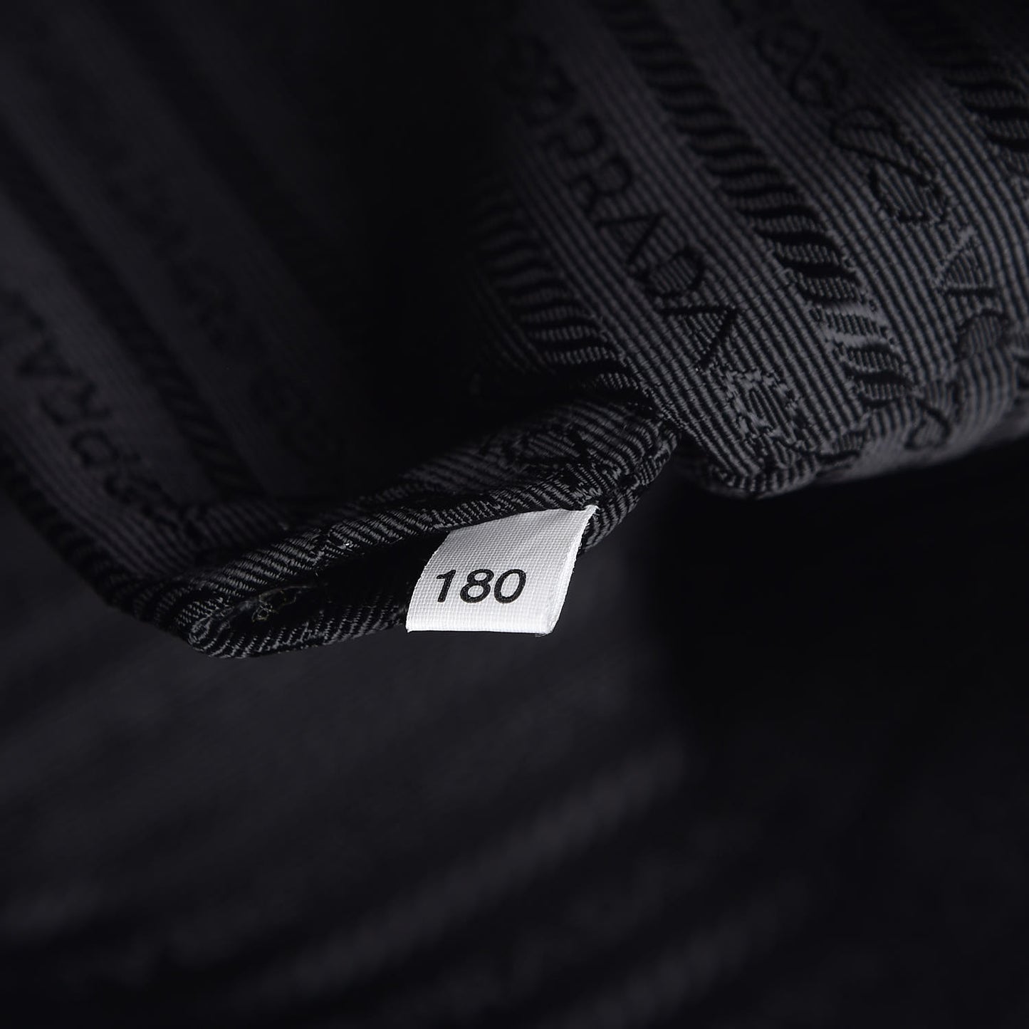 Tessuto Nylon Saffiano Messenger Satchel Black