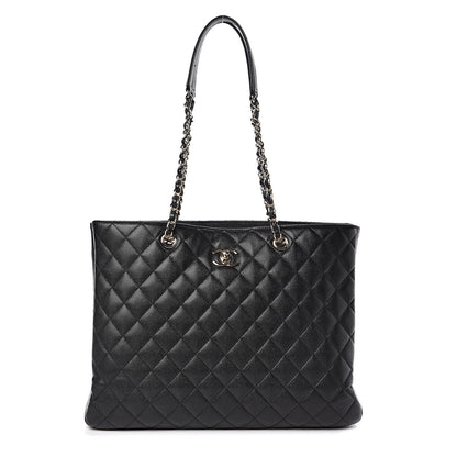 Chanel Caviar Quilted Large Shopping Tote Black 1 of 10
