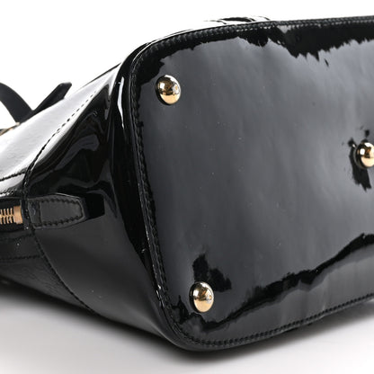 Gucci Patent Microguccissima Small Nice Top Handle Dome Bag Black 8 of 10