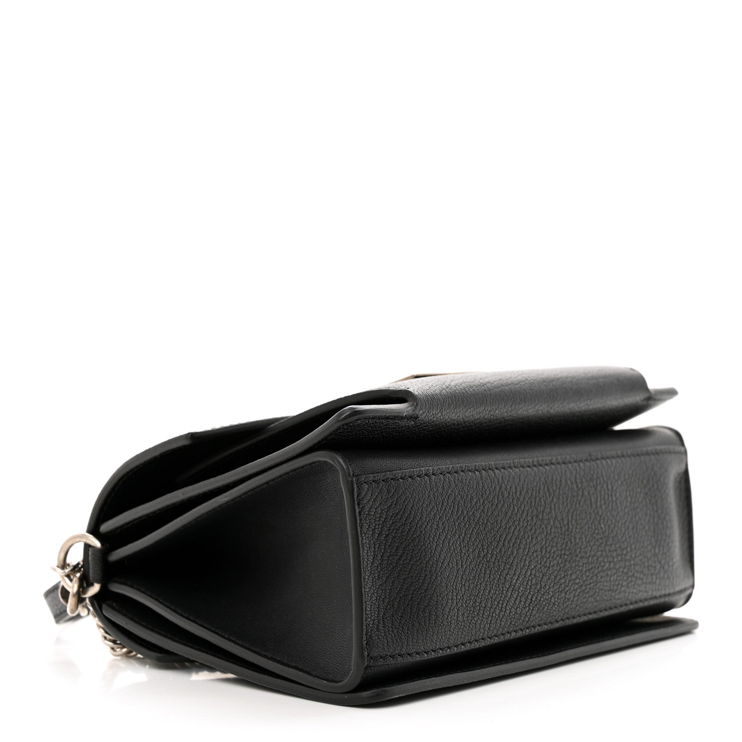 Givenchy Goatskin Small GV3 Shoulder Bag Black 4 of 10