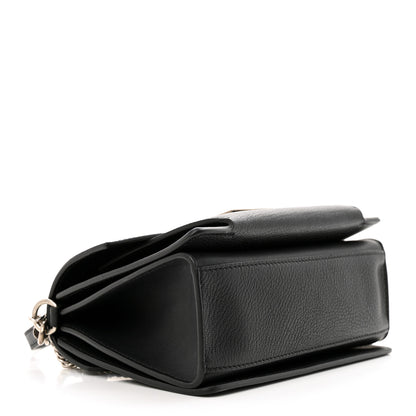 Givenchy Goatskin Small GV3 Shoulder Bag Black 4 of 10