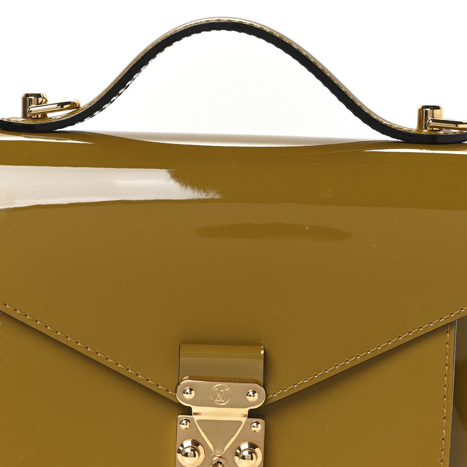 Louis Vuitton Vernis Monceau BB Olive 7 of 10
