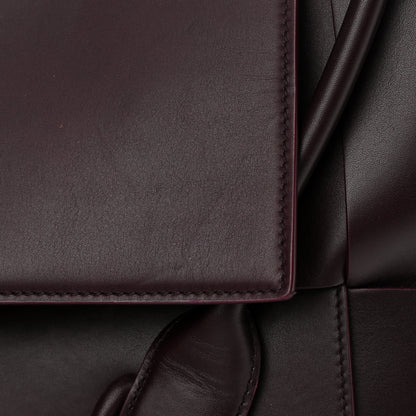 Bottega Veneta French Calfskin Maxi Intrecciato Medium Arco Grape 12 of 18