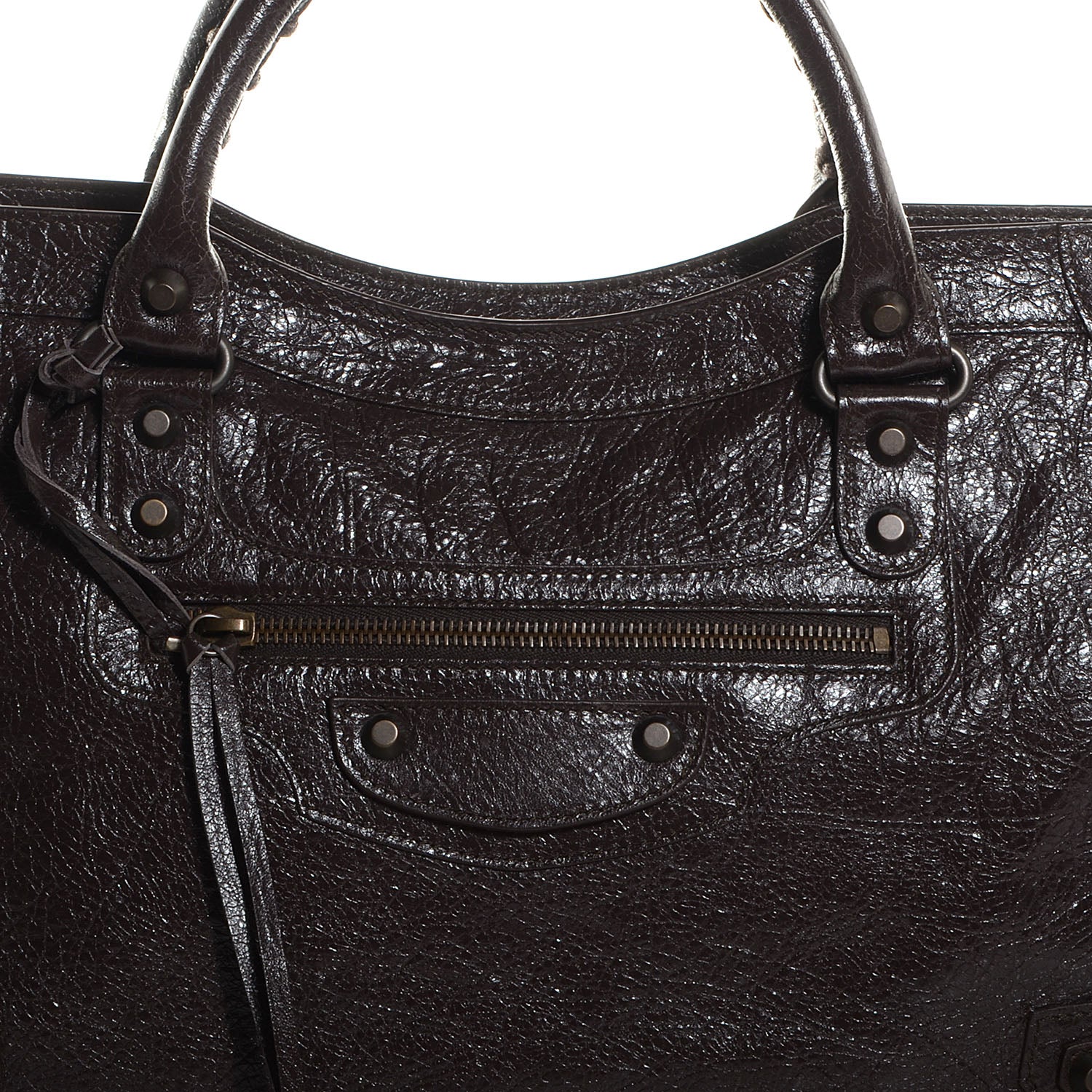 Balenciaga Agneau Classic Hardware City Charbon 12 of 12