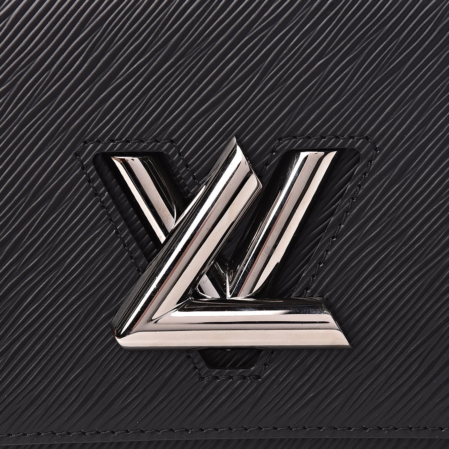 Louis Vuitton Epi Twist Shoulder Bag MM Black 9 of 12